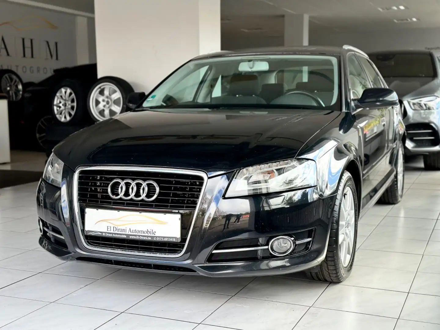 Audi A3 2.0 TDI Sportback /Audi S-Heft/BiXen/PDC/AHK/ Negro - 2