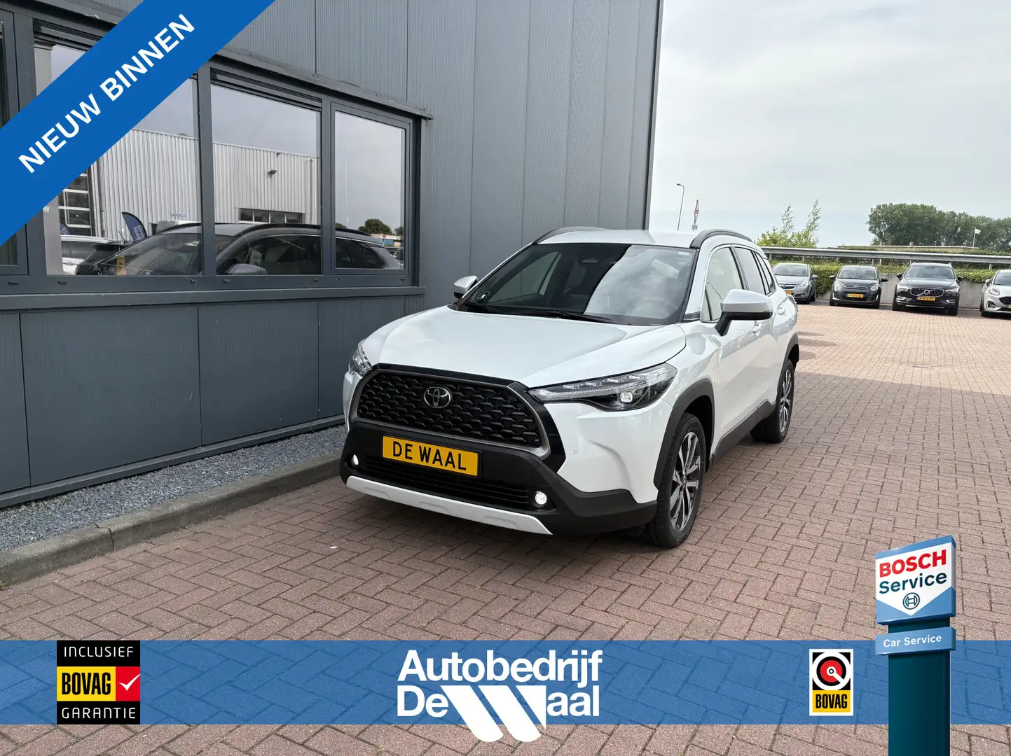 Toyota Corolla Cross 1.8 Hybrid 140 Style + KEYLESS/CAMERA/NAVI/DODEHOE Blanc - 1