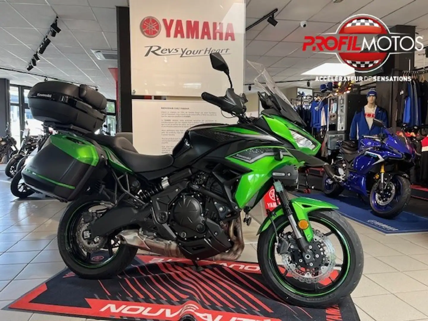 Kawasaki Versys 650 Zelená - 1