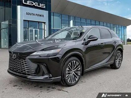 Black 2025 Lexus RX Hybrid SUV / Crossover All-Wheel Drive Automatic