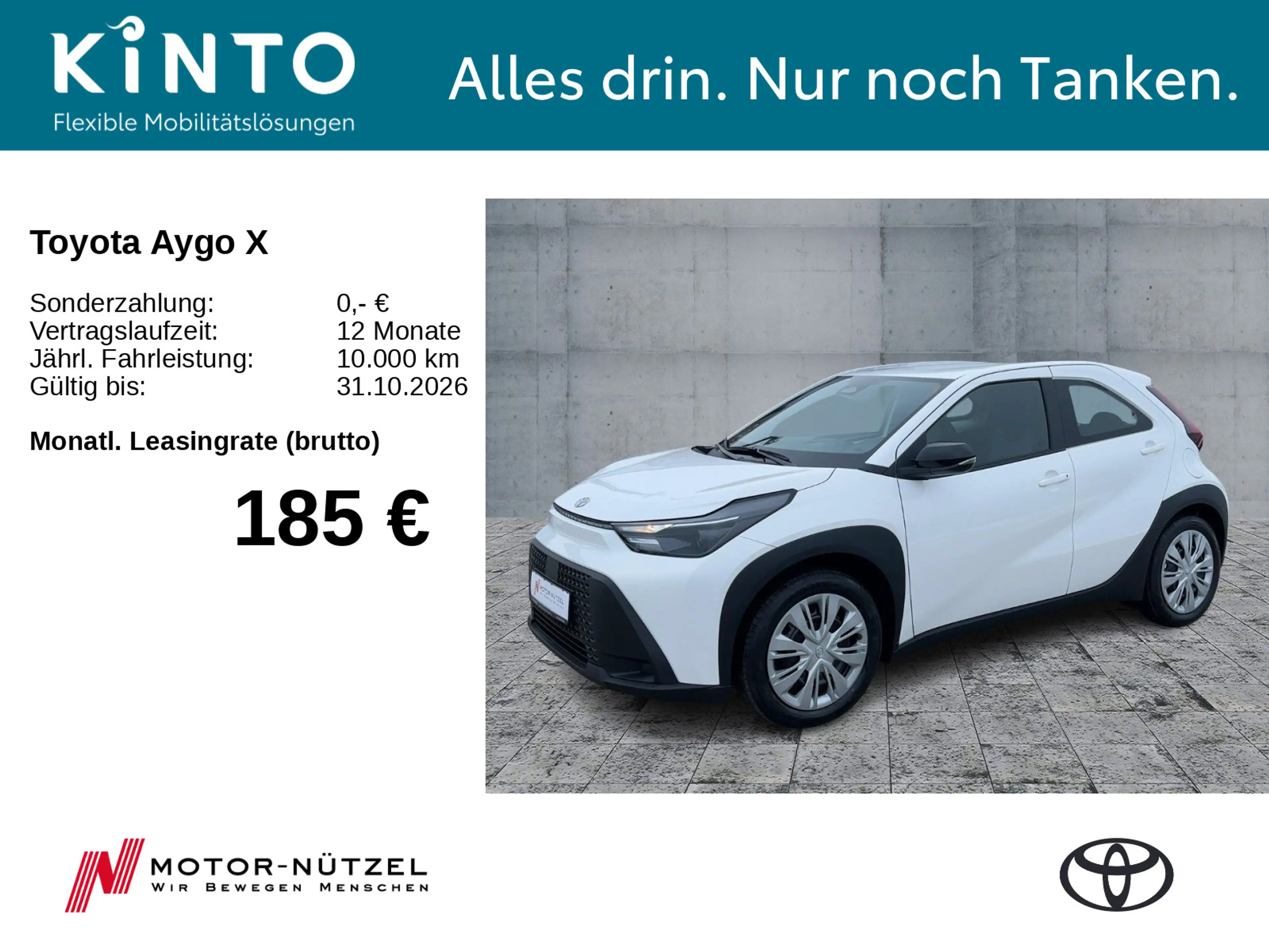 Toyota Aygo X AYGO X Hyb. 1.5 Hyb. Pure *ALL-IN LEASING*
