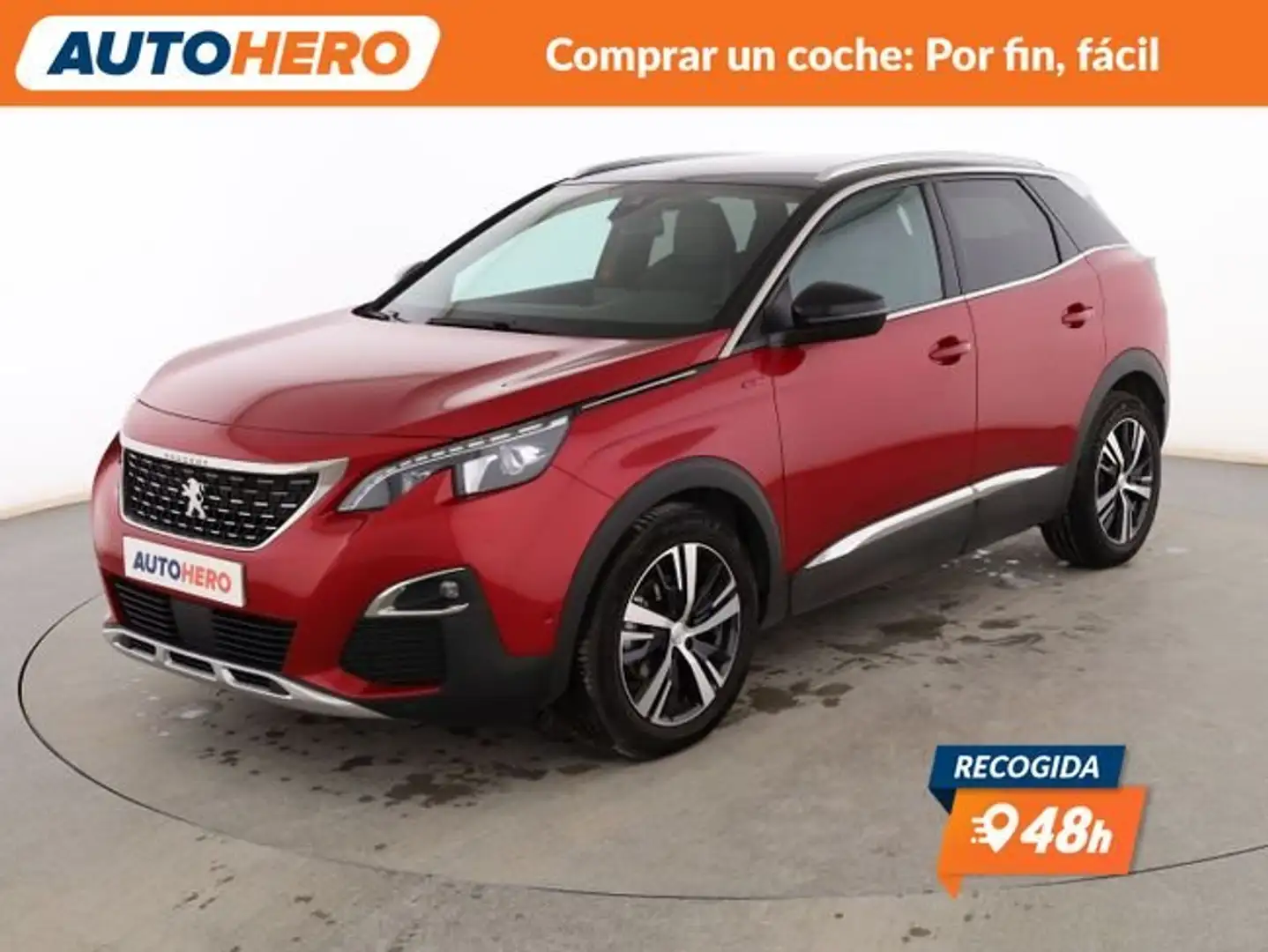 Peugeot 3008 1.6 Blue-HDi GT Line Rojo - 1