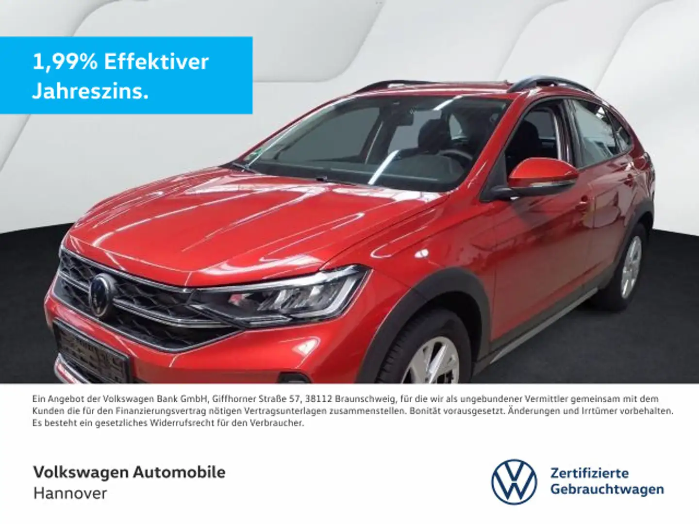 Volkswagen Taigo 1.0 TSI Life Navi LED DigCockpit PDC SHZ A Rood - 1
