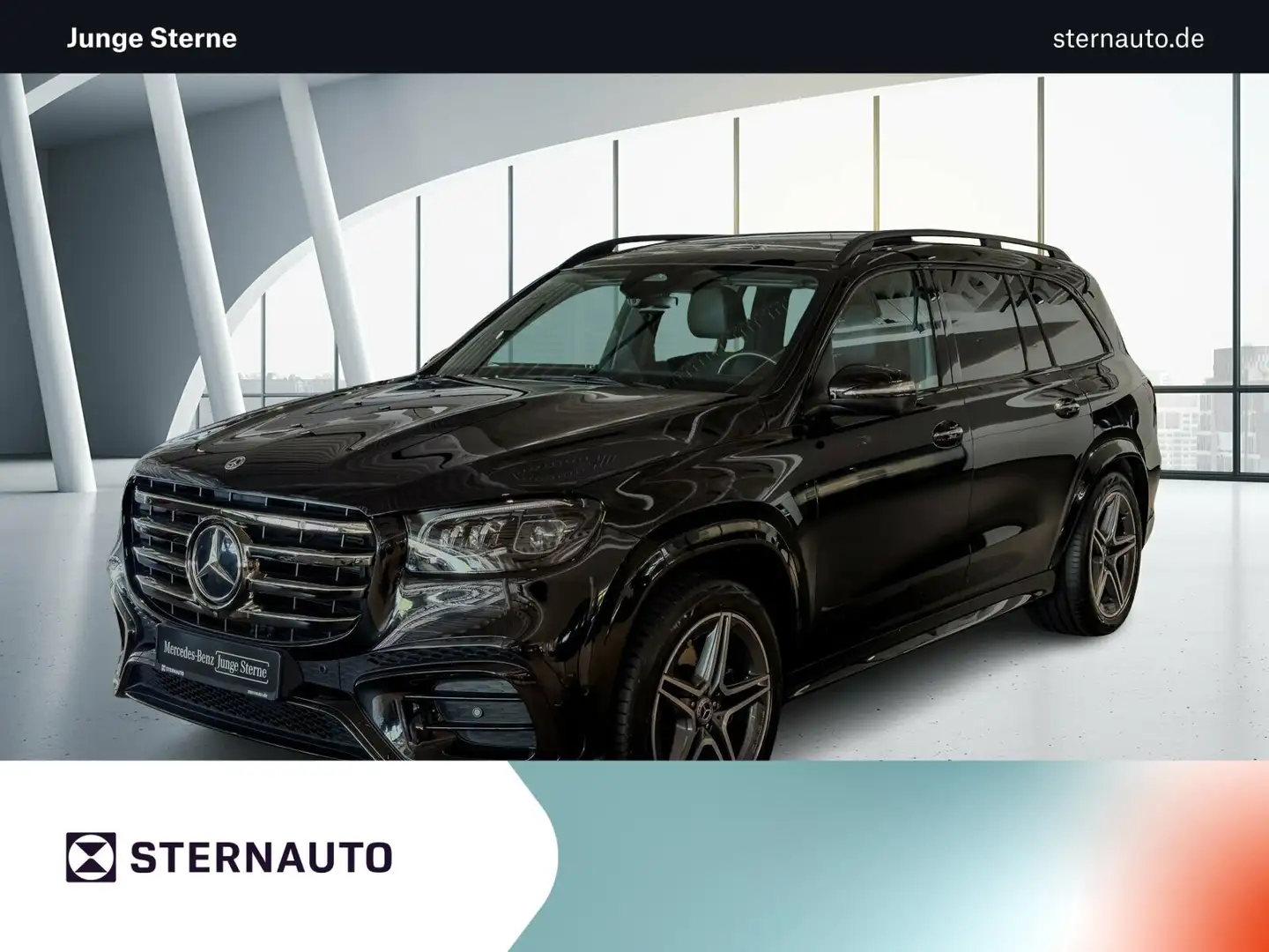 Mercedes-Benz GLS 450 GLS 450 4M AMG Advanced+ Burmester Pano AHK Navi Schwarz - 1