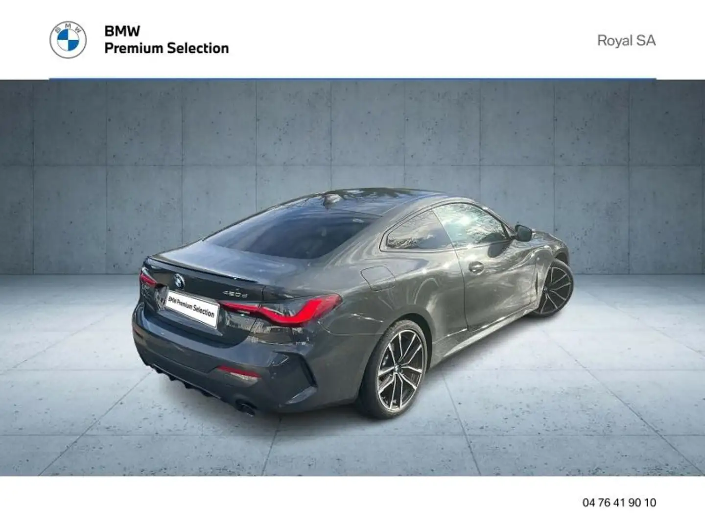 BMW 420 420dA xDrive 190ch M Sport Gris - 2