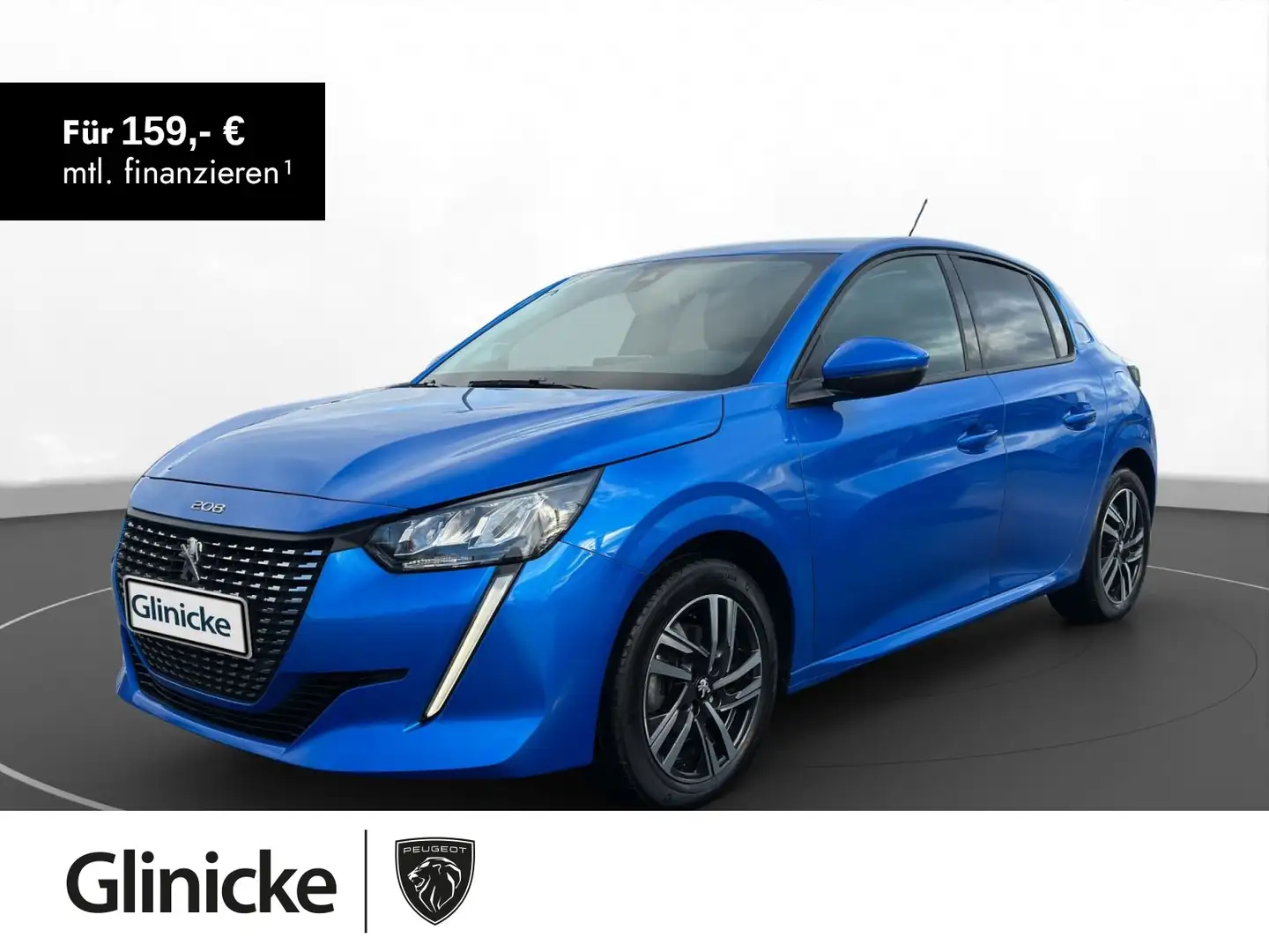 Peugeot 208 Allure Pack Kamera Navi Bluetooth ACC PDC Bleu - 1