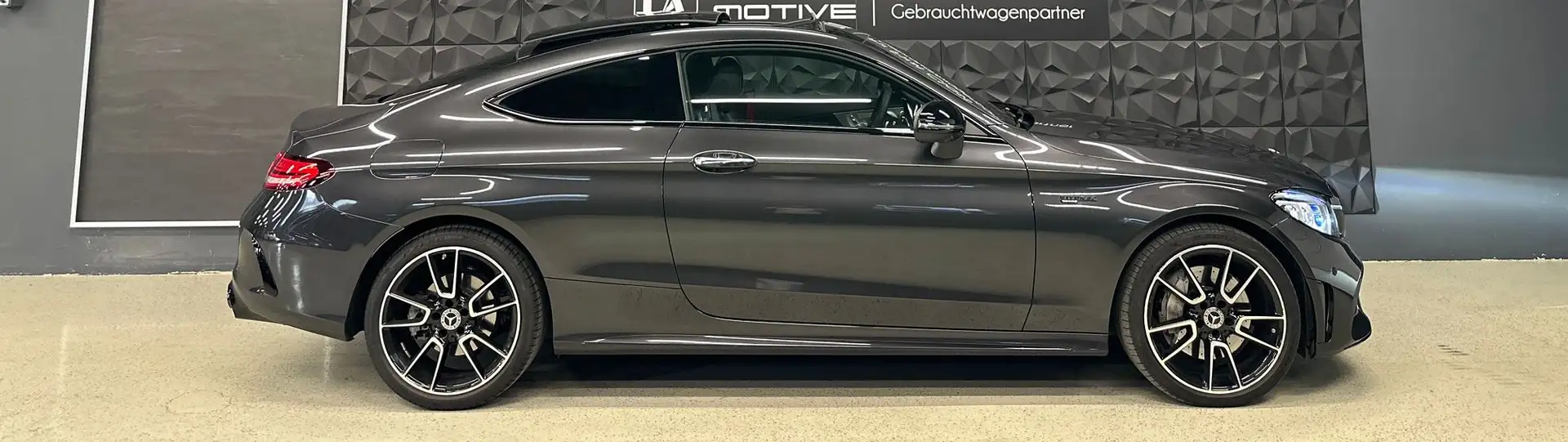 Mercedes-Benz C 400 Coupe 4MATIC Aut. Grau - 1