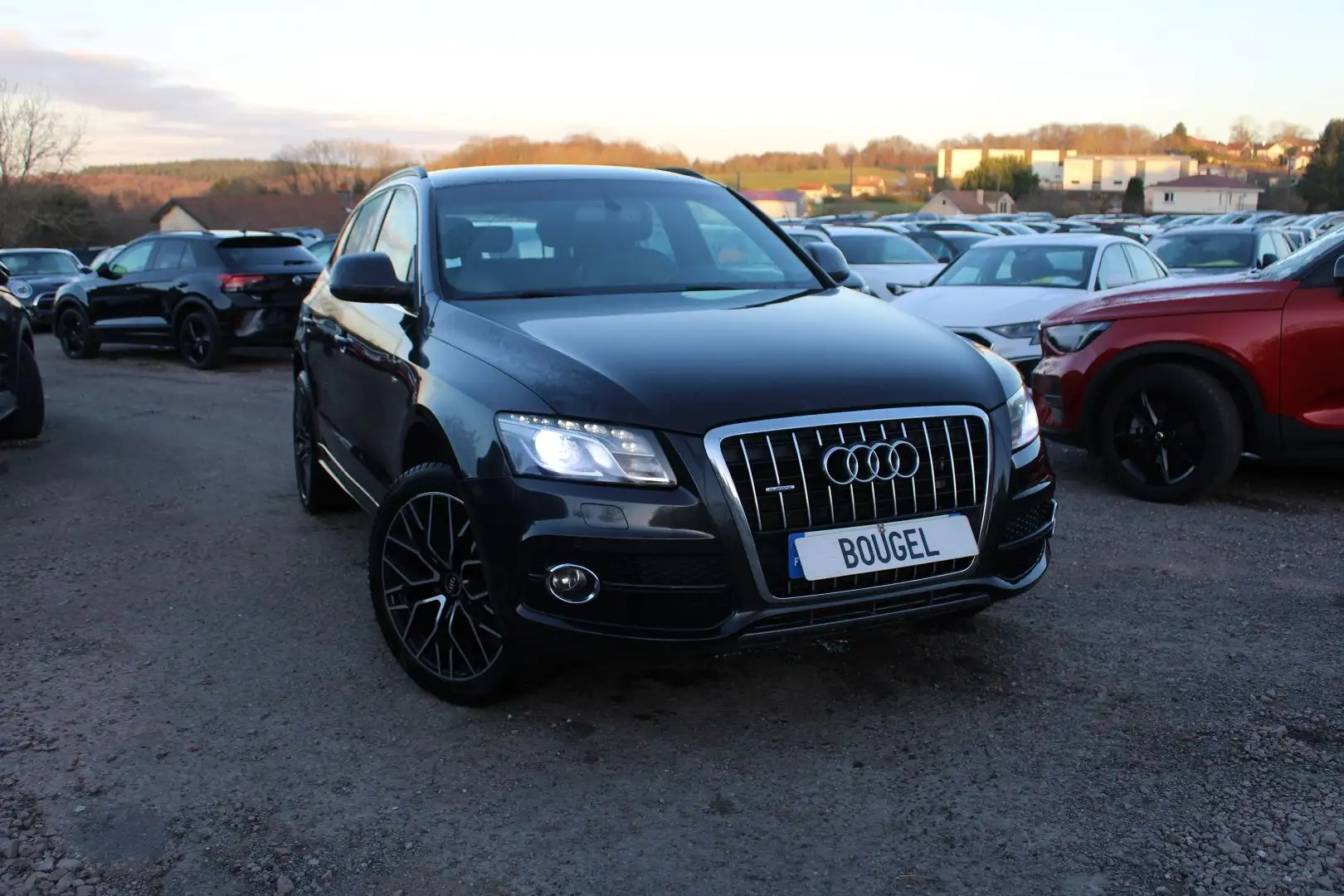 Audi Q5 3.0 V6 TDI 240CH FAP S LINE QUATTRO S TRONIC 7 Grau - 1
