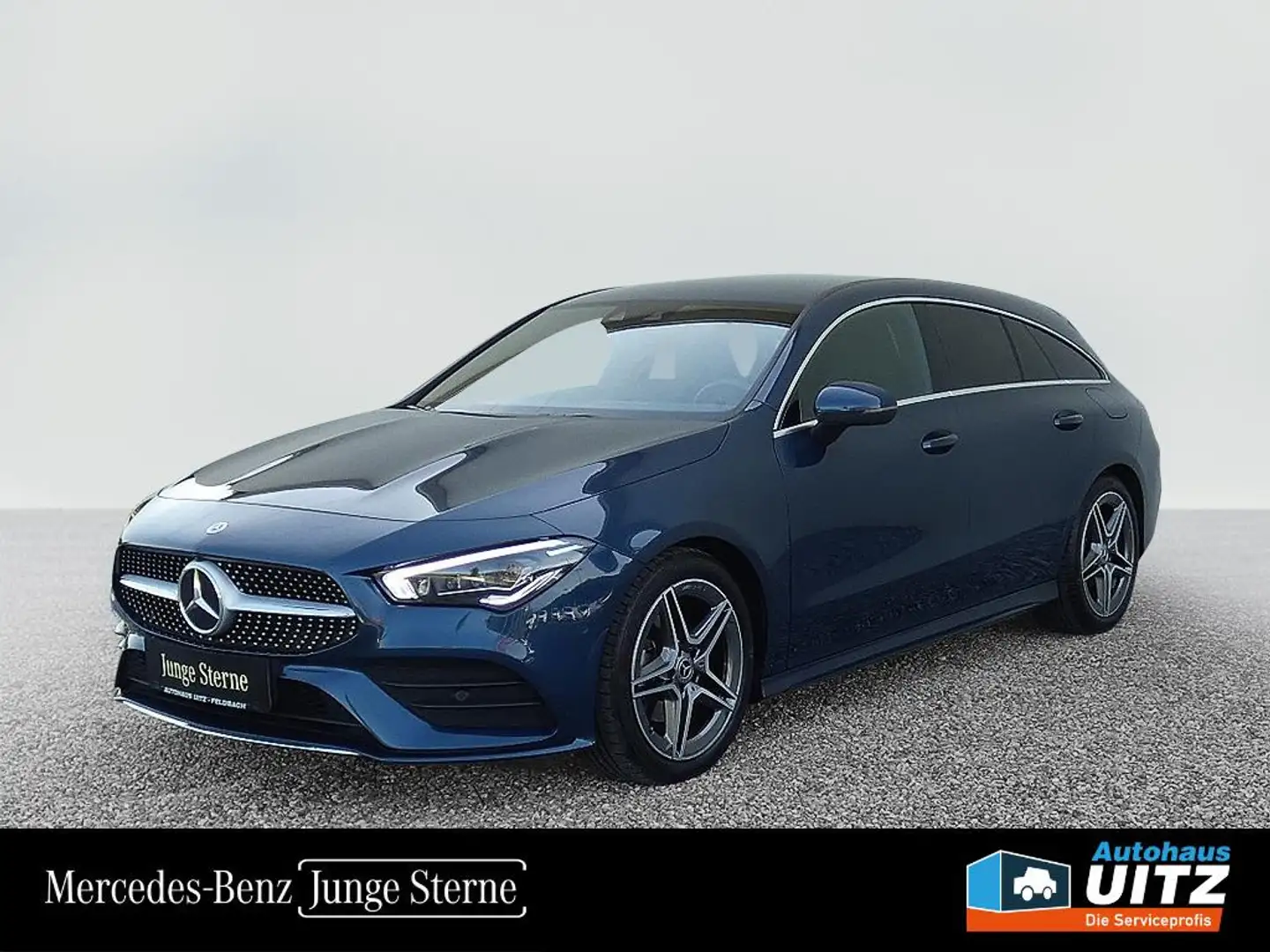 Mercedes-Benz CLA 200 d 4MATIC SB AMG +LED+AHK Modrá - 1
