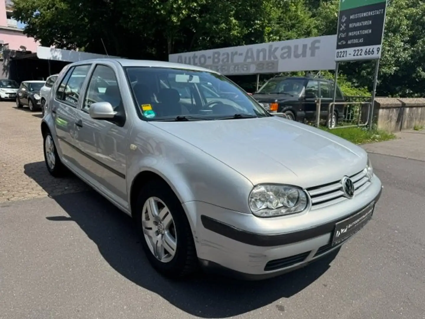 Volkswagen Golf 1.4 Aktion Comfortline KLIMA SCHIBEDACH Ezüst - 2