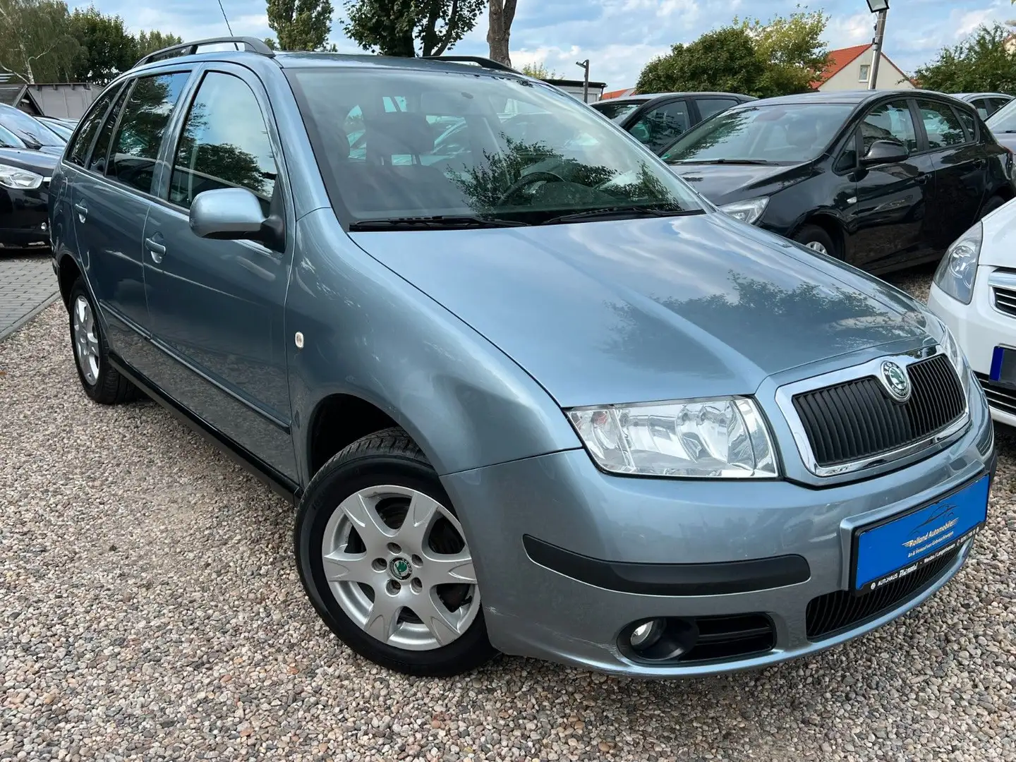Skoda Fabia Combi Classic*1.HD*Klima*80.TKM*TÜV NEU Gris - 1