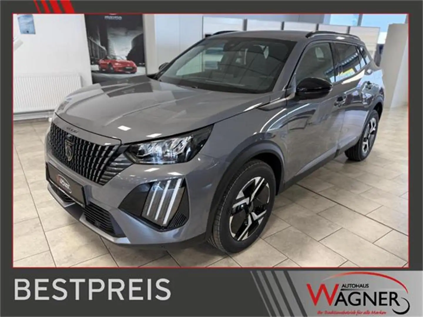Peugeot 2008 PureTech 100 S&S Allure 6-Gang-Manuell Vision Grau - 1