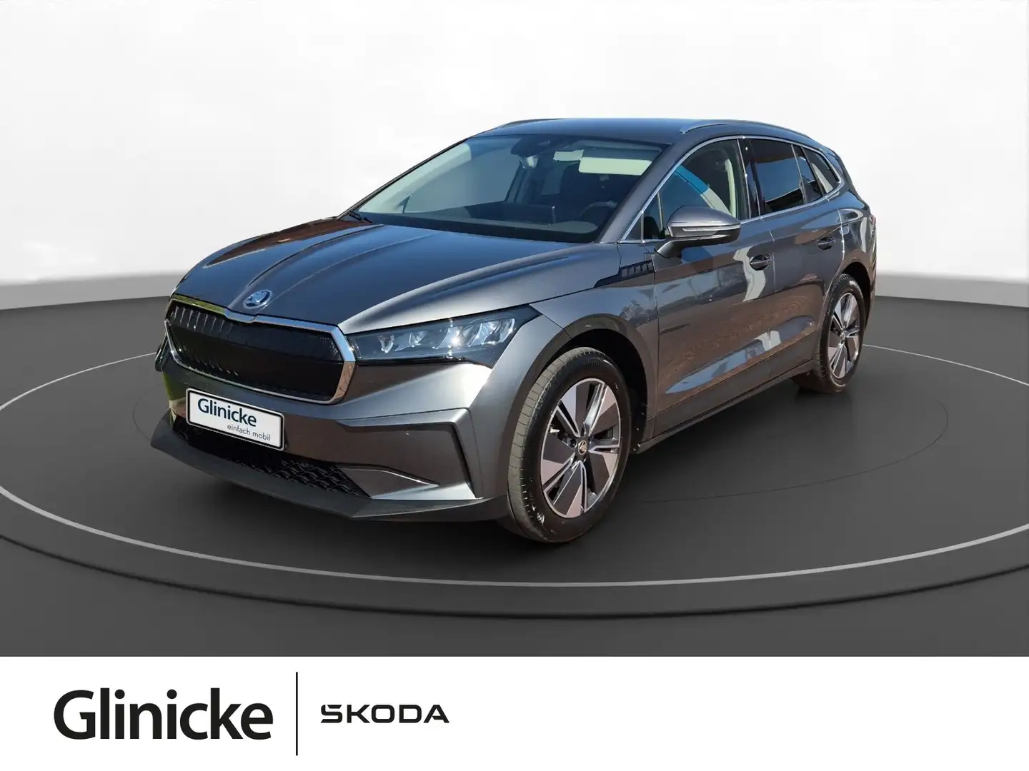 Skoda Enyaq 80 77 kWh Navi AHK Kamera SiHz Gris - 1