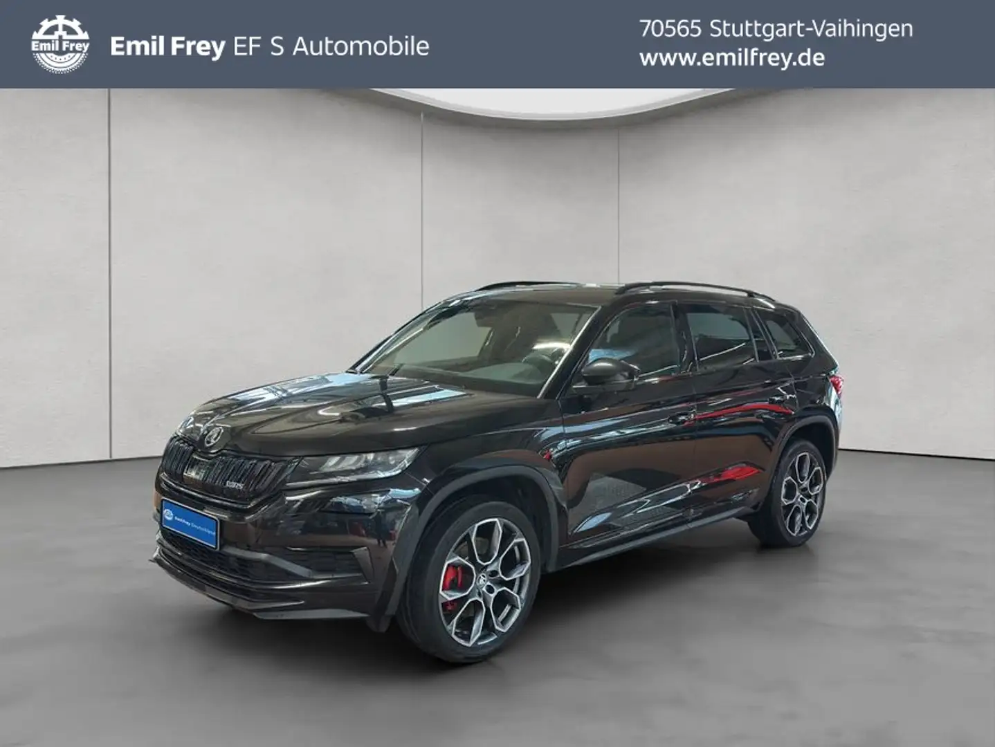 Skoda Kodiaq 2.0 Bi-TDI 4x4 DSG RS AHK 7 Sitze Schwarz - 1