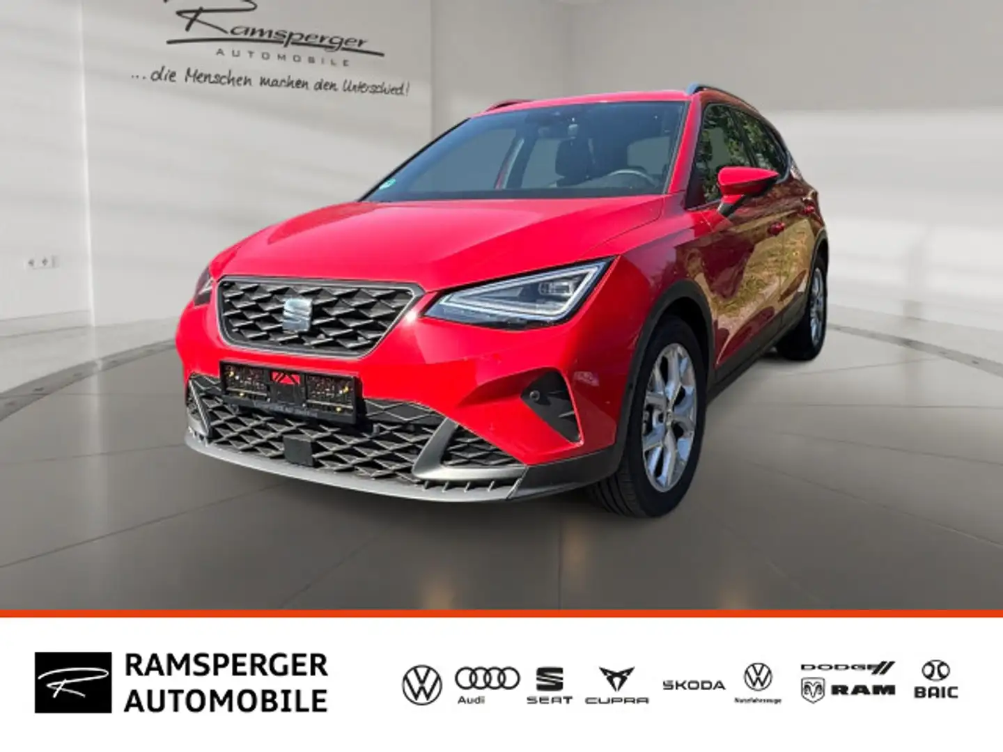 SEAT Arona FR 1.0 TSI LED/Kamera/Navi/uvm. Rot - 1