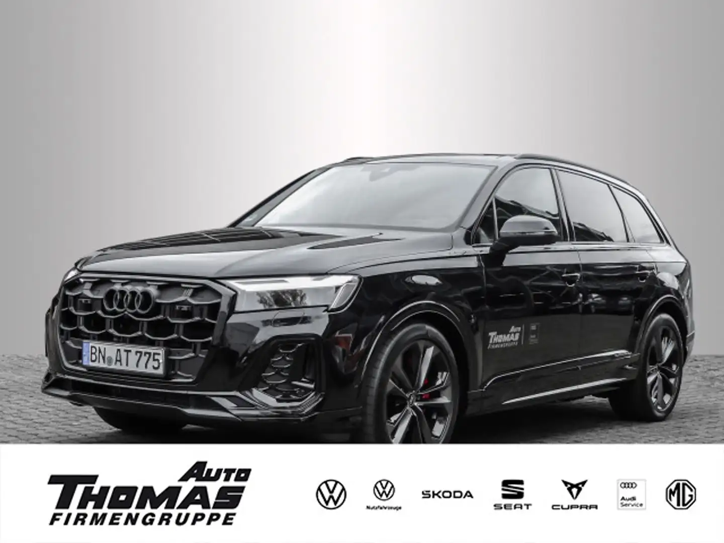 Audi Q7 50 TDI quattro S line +BANG&OLUFSEN+AHK+PANO Schwarz - 1