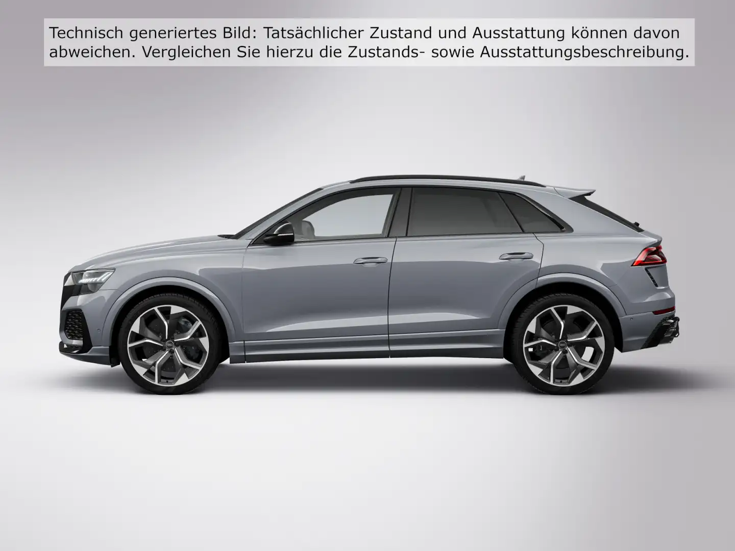 Audi RS Q8 *Keramik*305 km/h*B&O*HUD*Pano*Standh*Matri Grau - 2