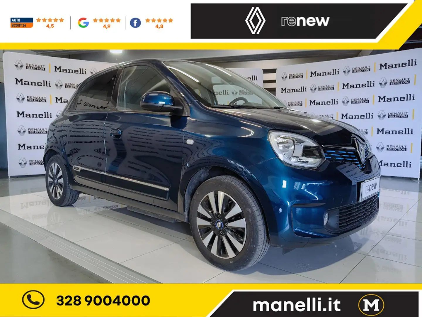 Renault Twingo Intens 22kWh rif.GD436 Blu/Azzurro - 1