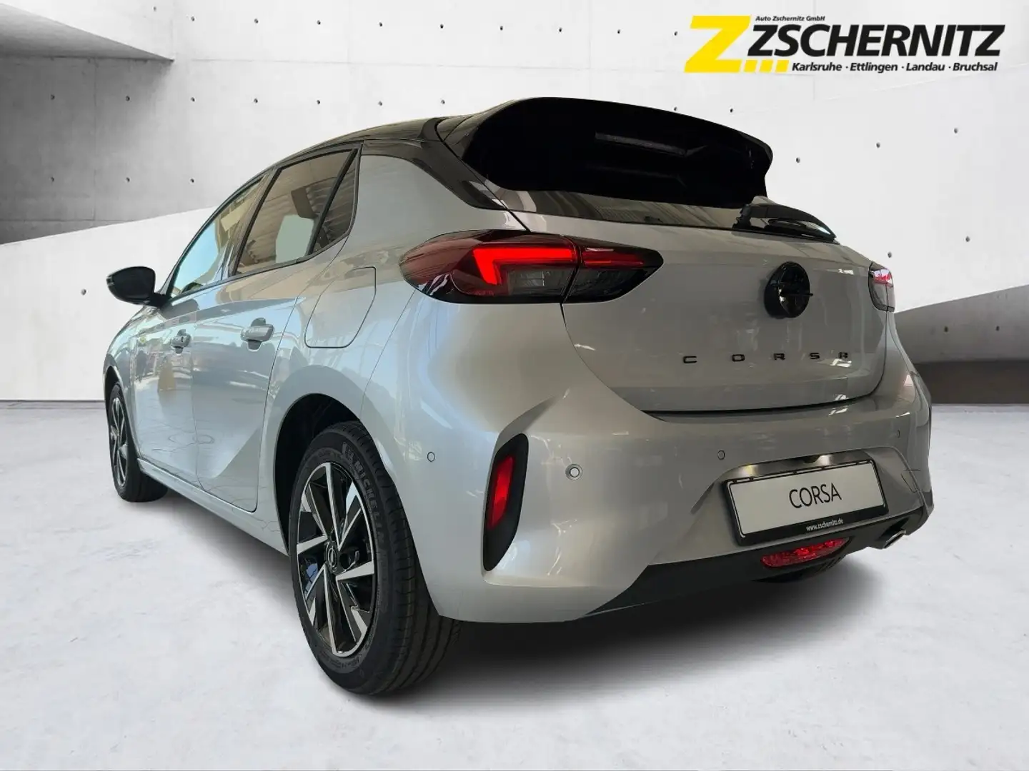 Opel Corsa F 1.2 Turbo GS FLA SpurW KAM LED KlimaA Silber - 2