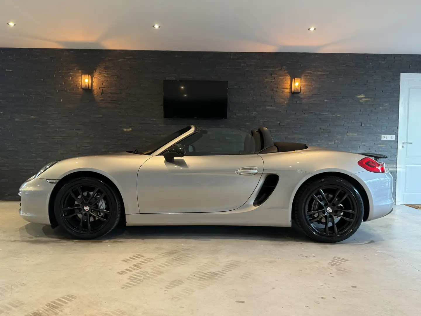 Porsche Boxster 2.7 benzine Bj: 2013 / Cabriolet / 266 PK Grau - 2