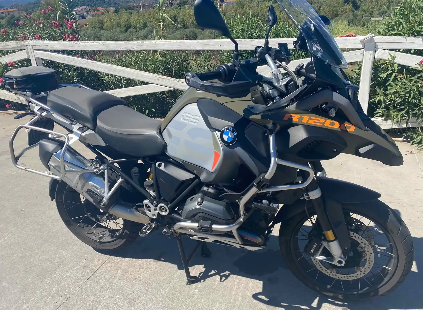 BMW R 1200 GS Adventure LC Pacchetto Touring Zöld - 1
