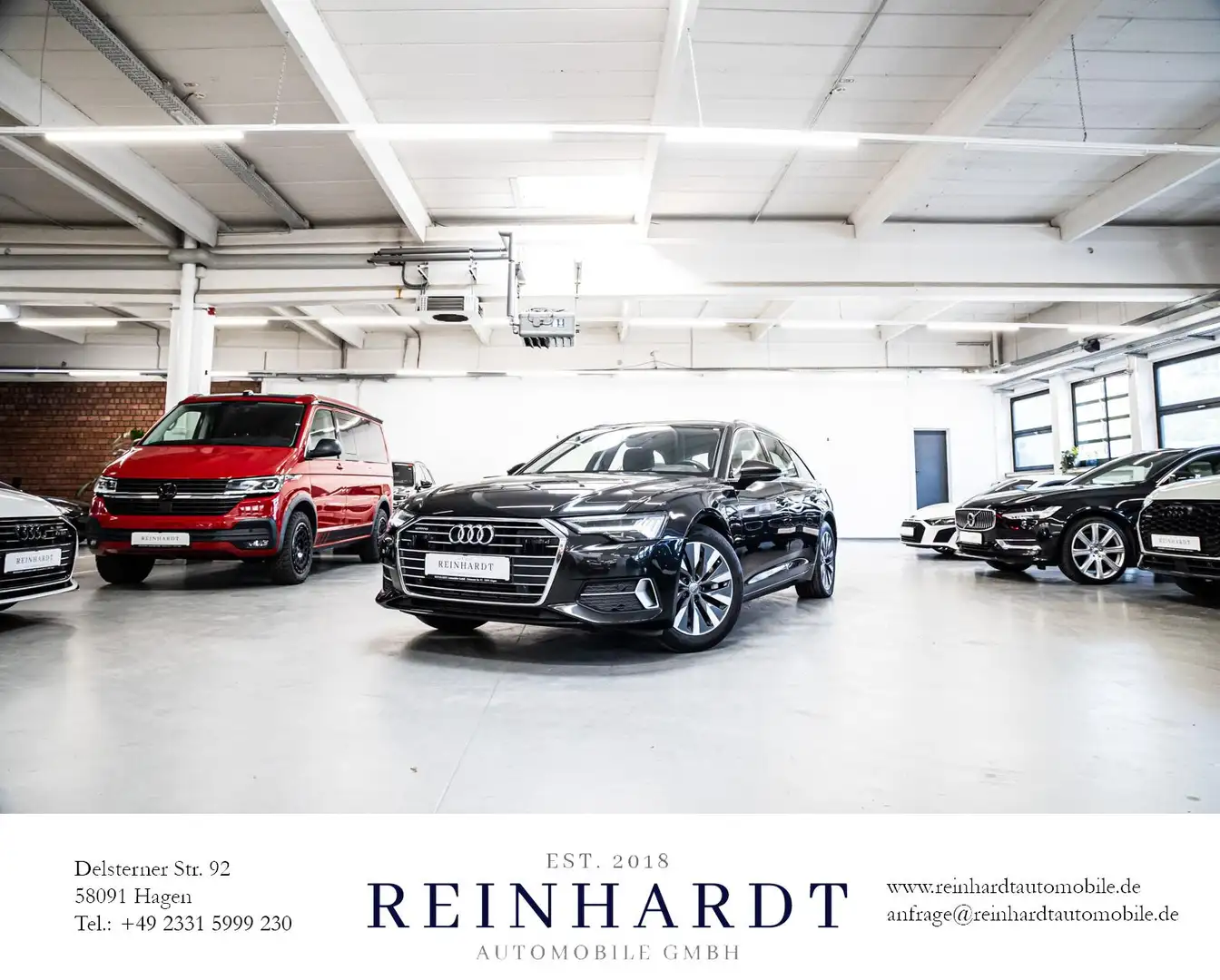 Audi A6 AVANT 55TFSi SPORT/HD-MTRX/ACC/HuD/NACHT/AHK Grau - 1