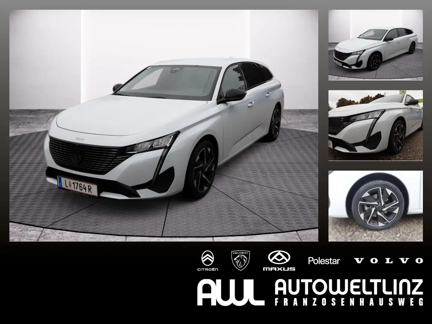 Peugeot 308 SW ALLURE 136 verfügbar ab 25.10.2025 Weiß - 1