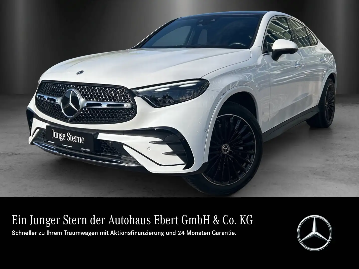 Mercedes-Benz GLC 300 Cpé AMG Prem+ AIRMATIC Sitzklima AHK 20" Weiß - 1