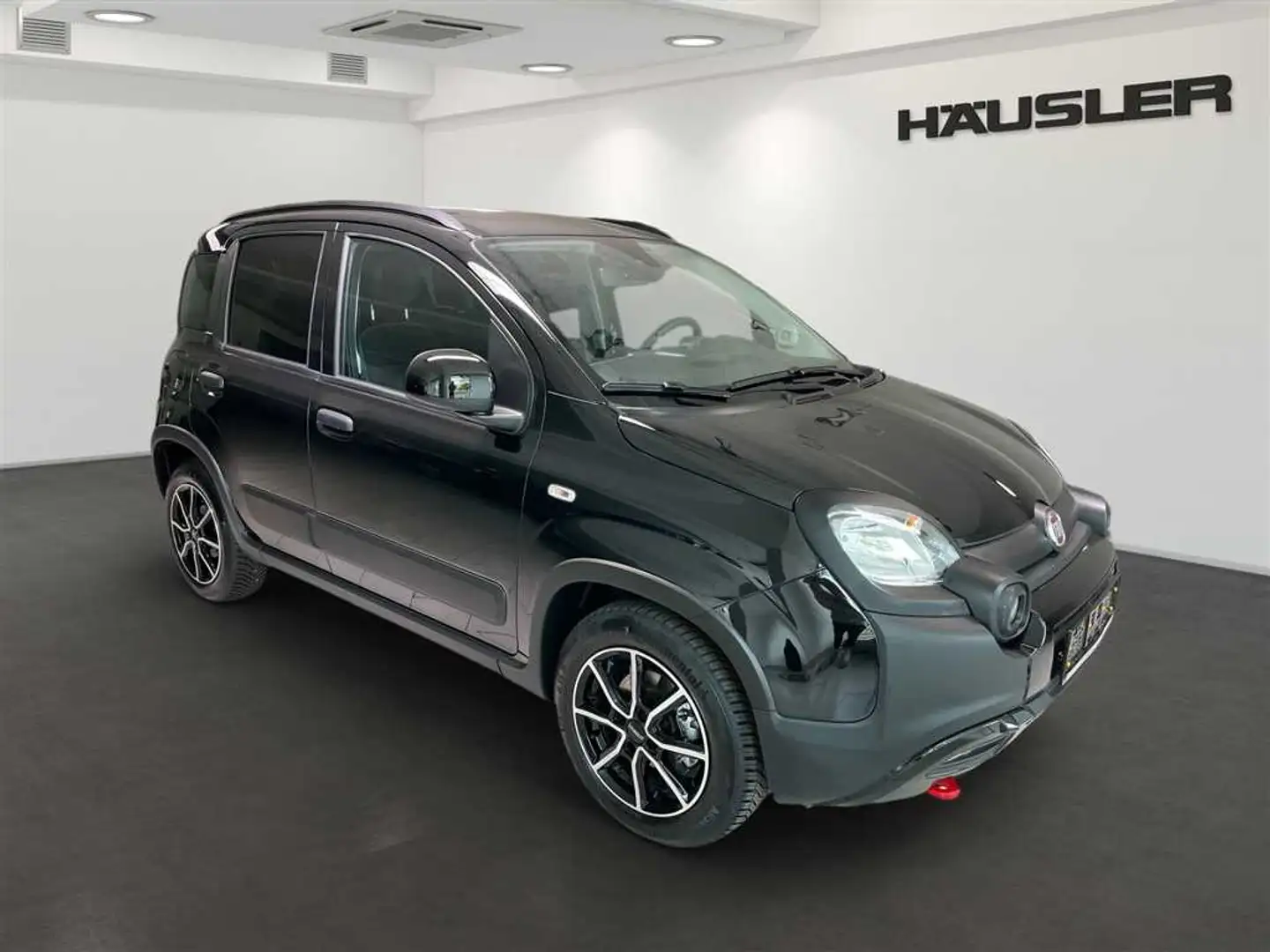Fiat Panda Cross 1.0 Einparkhilfe Klimaautomatik CarPlay Schwarz - 2