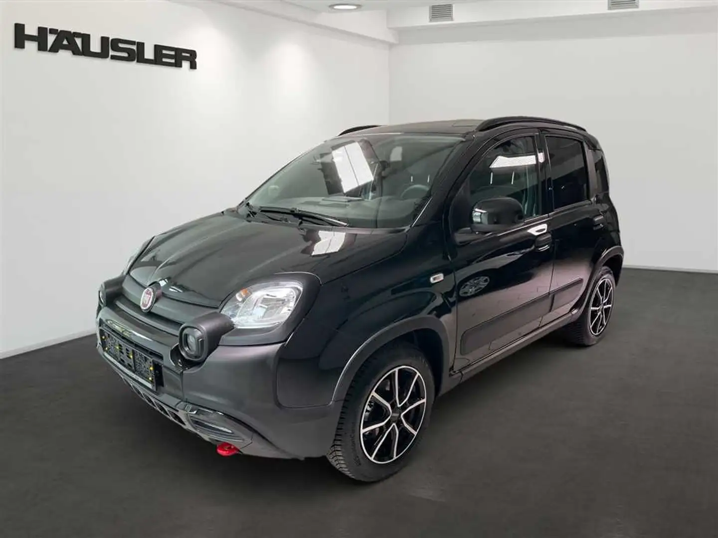 Fiat Panda Cross 1.0 Einparkhilfe Klimaautomatik CarPlay Schwarz - 1