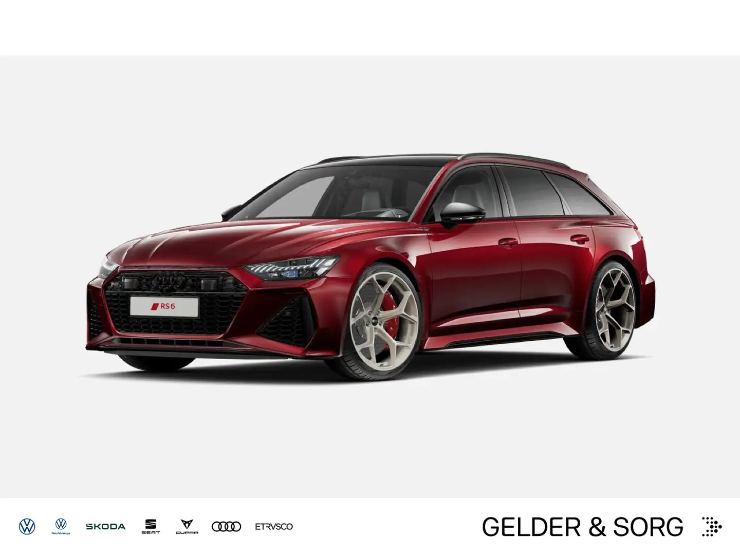 Audi RS6 B&O|RS+|MATRIX|PANO Rood - 1