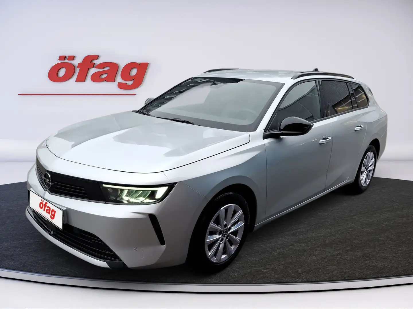 Opel Astra ST 1.2 Turbo Edition Aut. Silber - 2