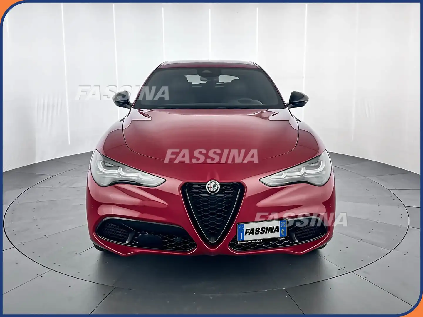 Alfa Romeo Stelvio Stelvio 2.2 Turbodiesel 210 CV AT8 Q4 Intensa Rosso - 2