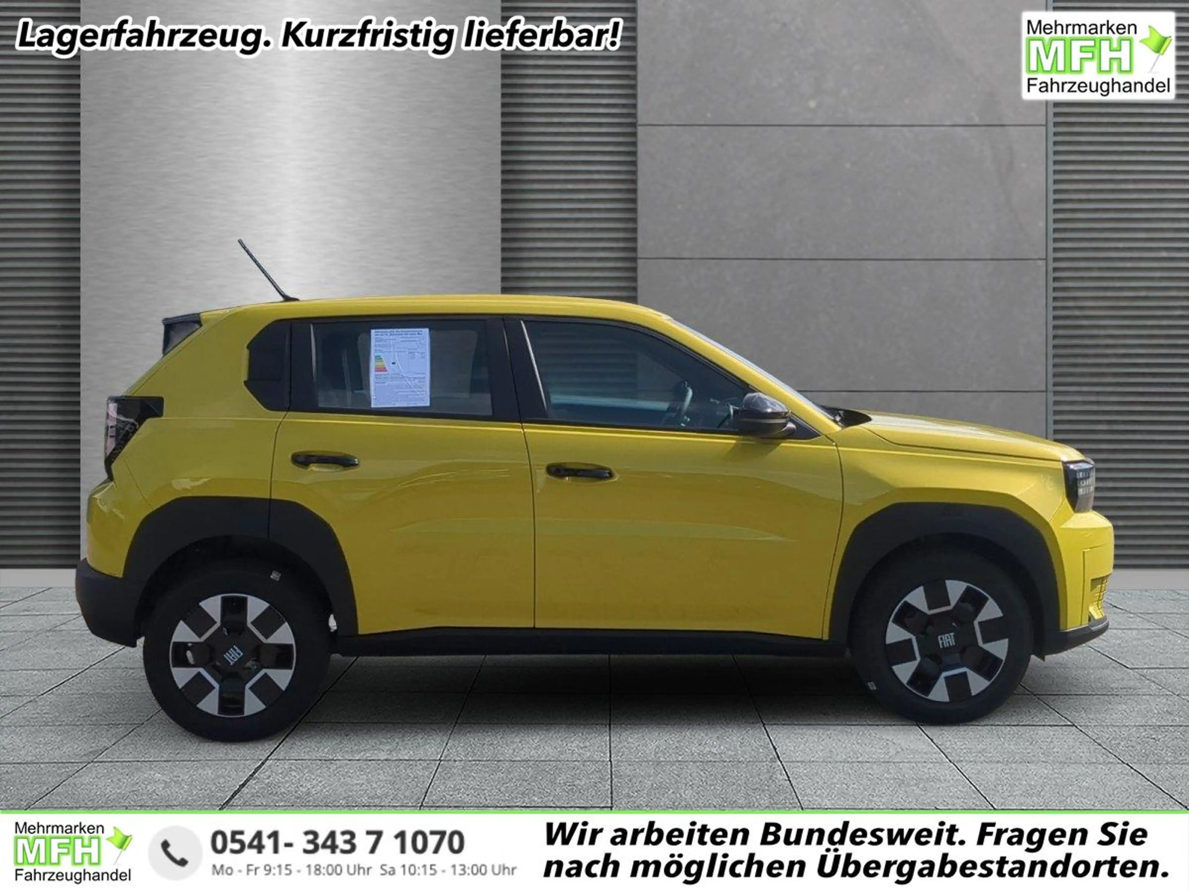 Fiat Grande Panda Icon Klima 1.2 Turbo 74 kW (101 PS), Schaltget...