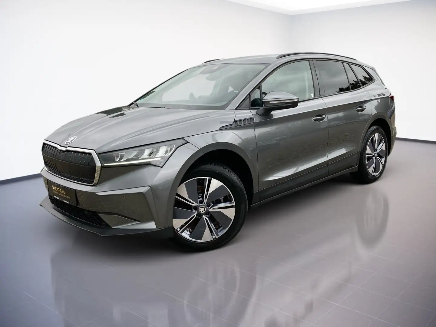 Skoda Enyaq 60 Loft LED.NAVI.ASSIST.LKR-HEIZ.360°.AHK.FamilyP. Grijs - 2