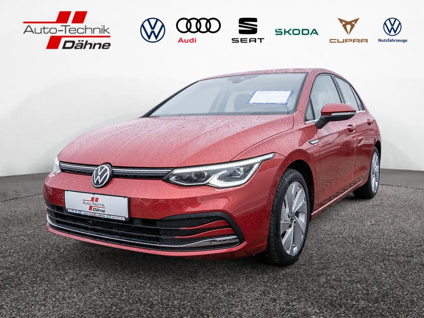Volkswagen Golf VIII 1.5 eTSI Style KAMERA NAVI ACC LED Rot - 1