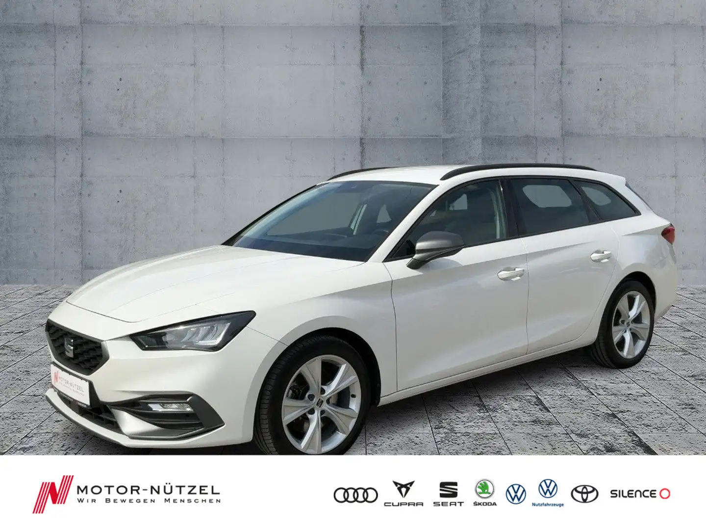 SEAT Leon ST 2.0 TDI DSG FR-LINE LED+NAVI+KAMERA+SHZ Weiß - 1