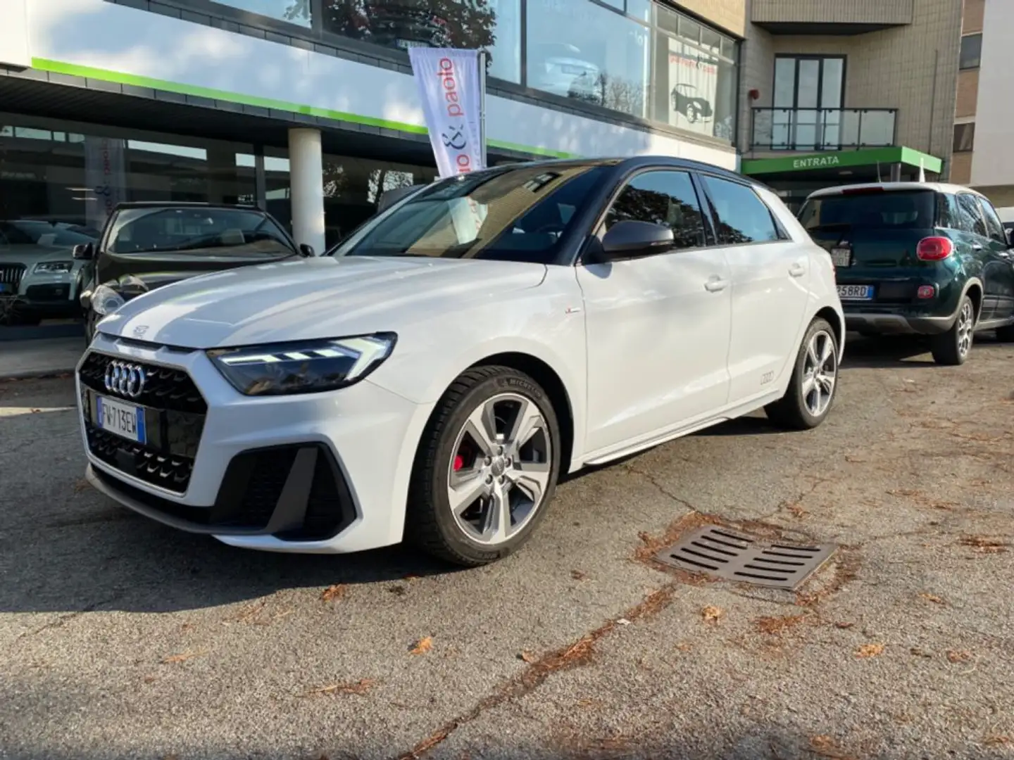 Audi A1 SPB 40 TFSI S tronic S line edition Blanc - 1