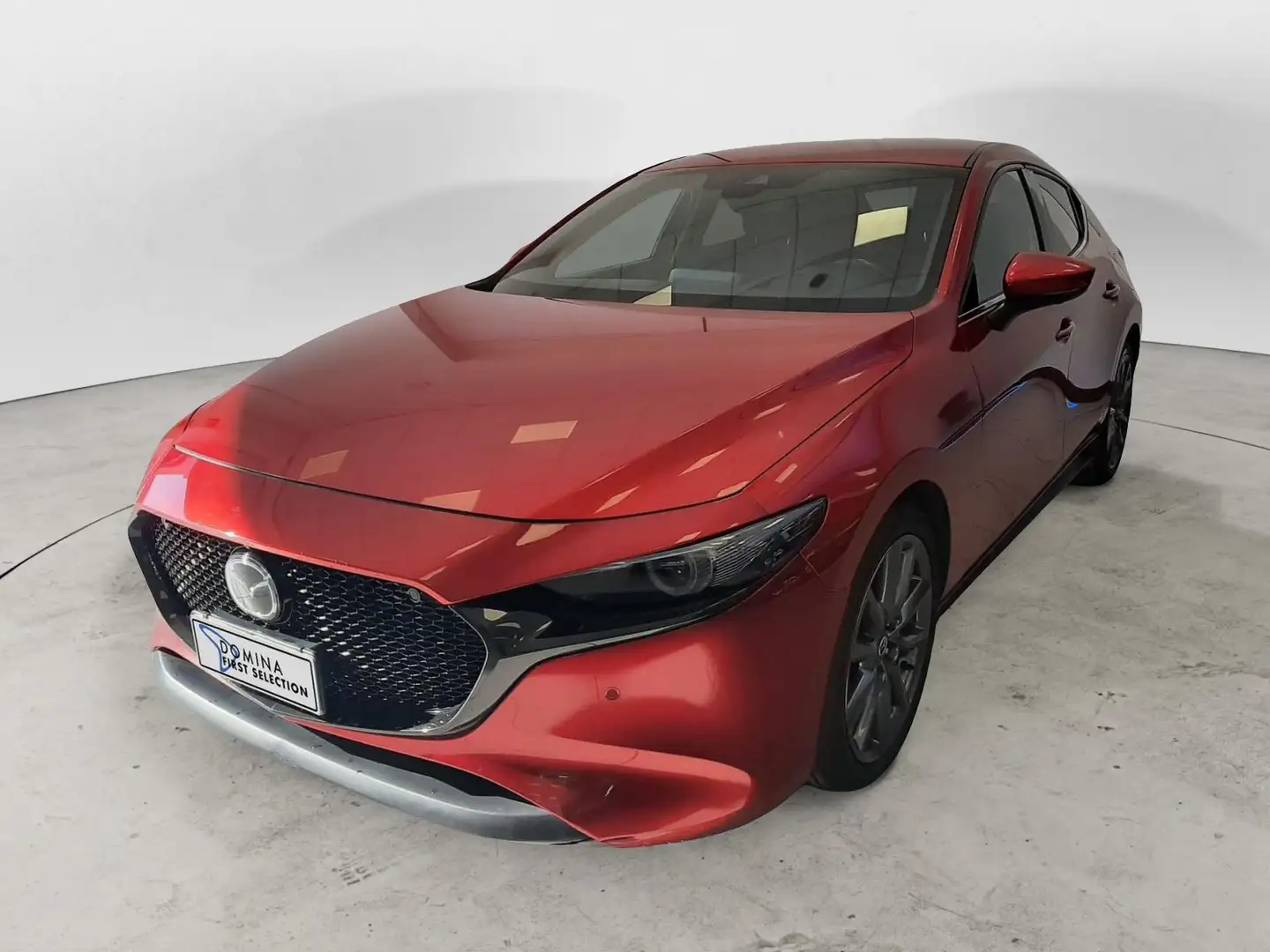 Mazda 3 2.0L Skyactiv-X M-Hybrid Exceed Červená - 1