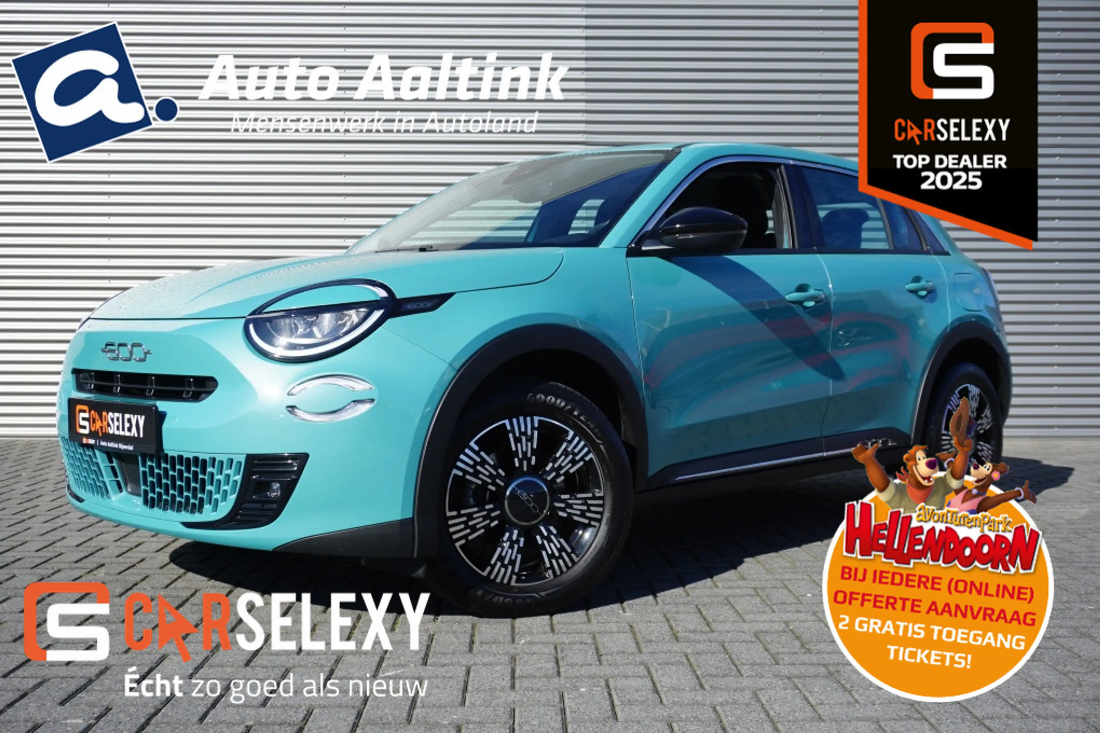 Fiat 600 101PK Hybrid Urban AUTOMAAT | CARPLAY | 17" LICHTM