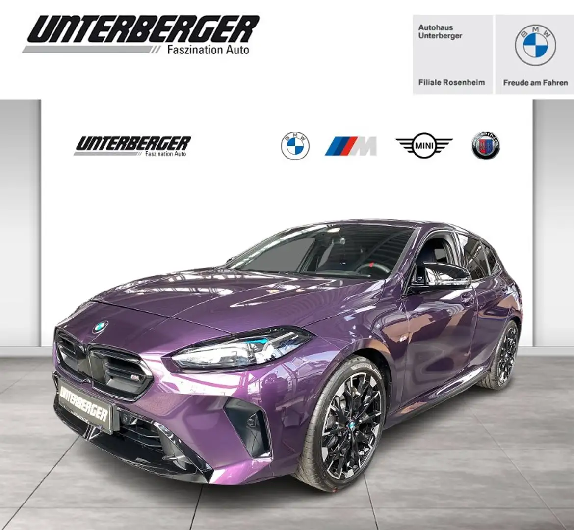 BMW 135 M135 xDrive M-Sport Pro LED Pano.-Glasd. Head-Up A Violett - 1