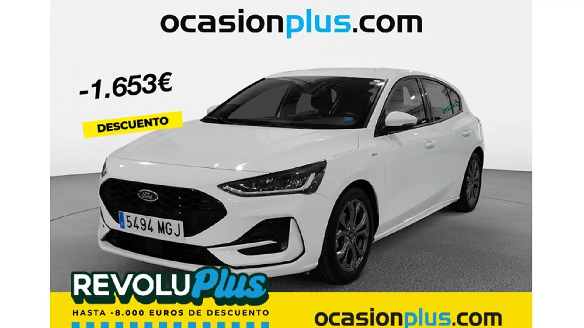 Ford Focus 1.0 Ecoboost MHEV ST-Line 125 Wit - 1