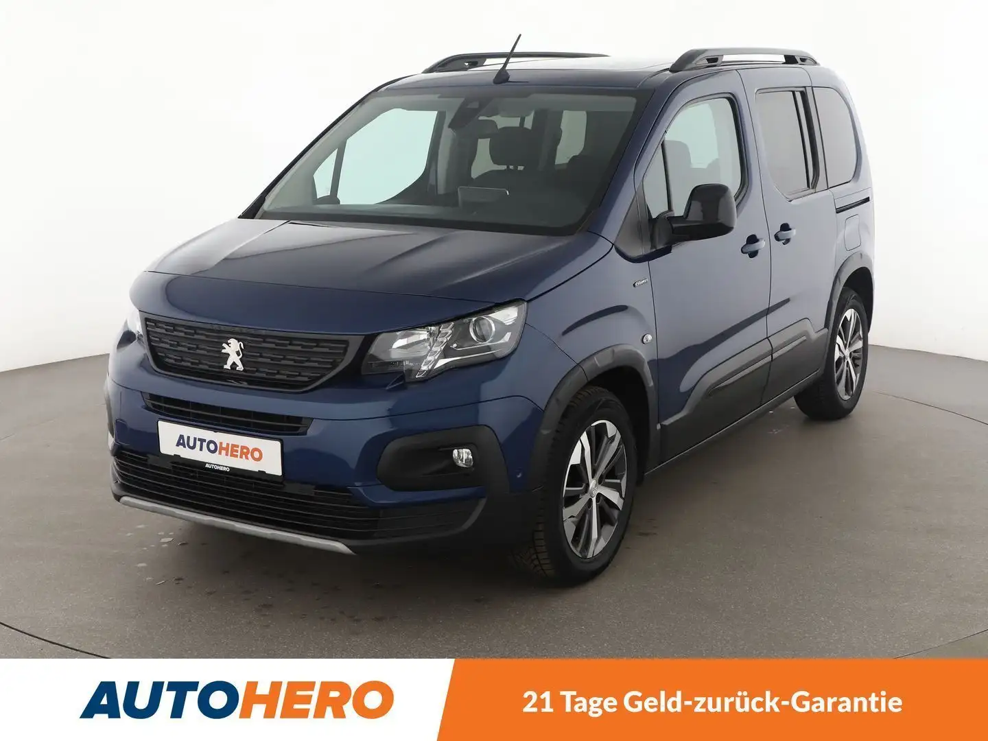 Peugeot Rifter 1.2 PureTech Allure L1*NAVI*TEMPO*CAM*PDC*SHZ*AHK Blau - 1