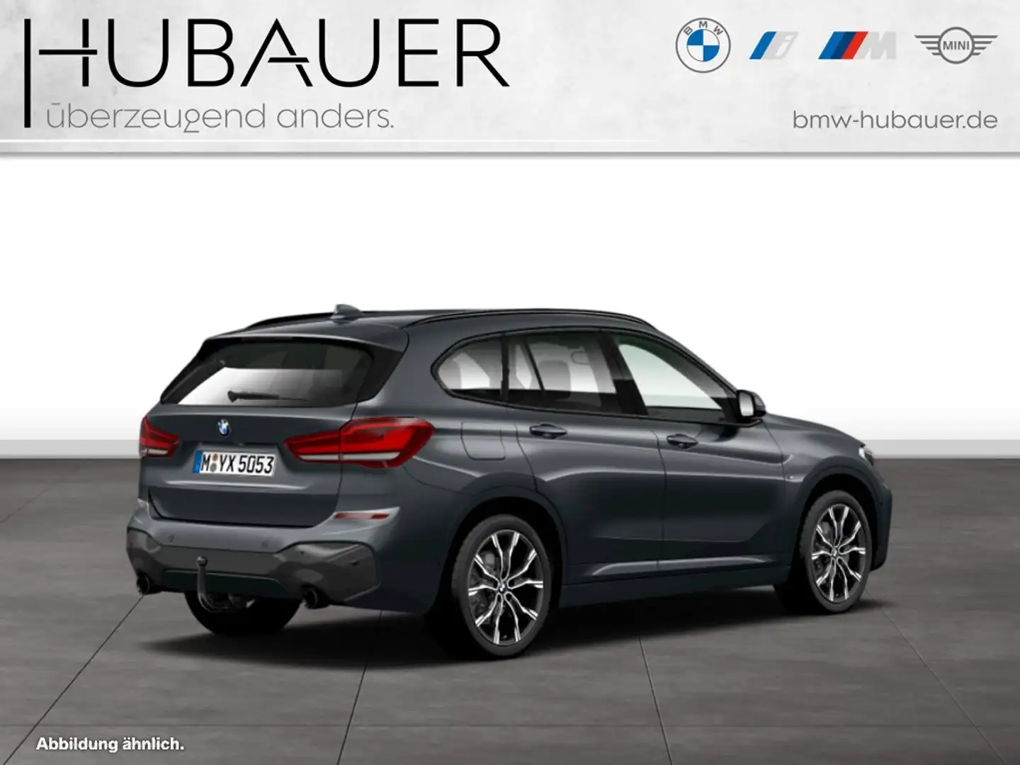 BMW X1 xDrive20i [M Sport, Navi Plus, HUD, RFK, SHZ] Grau - 2