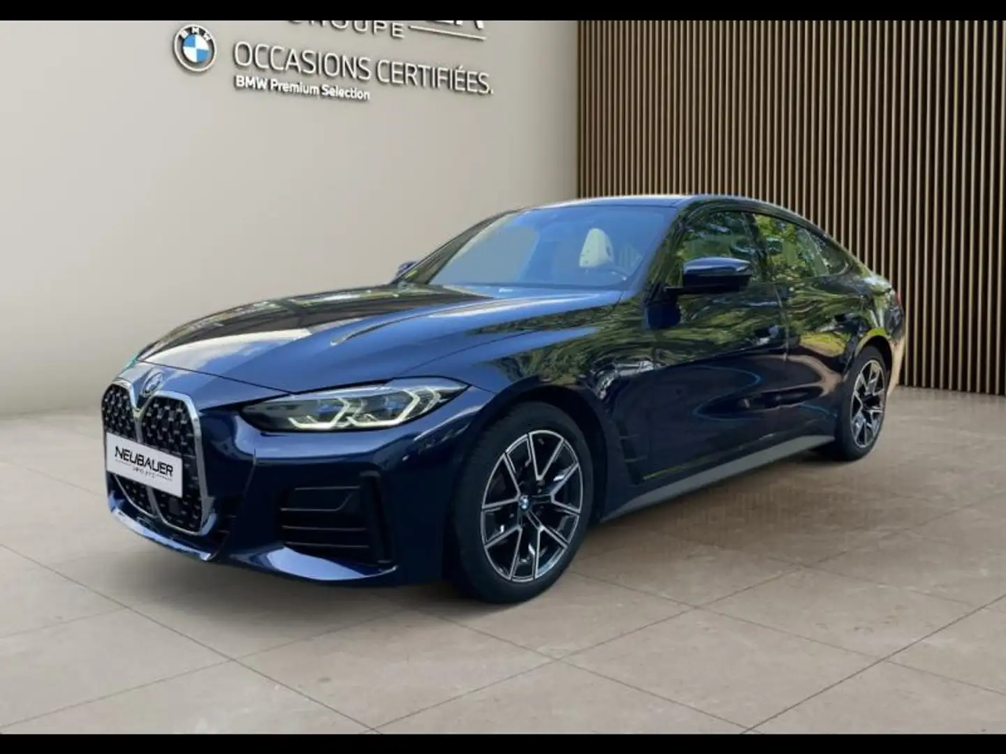 BMW 420 420dA 190ch M Sport Bleu - 1