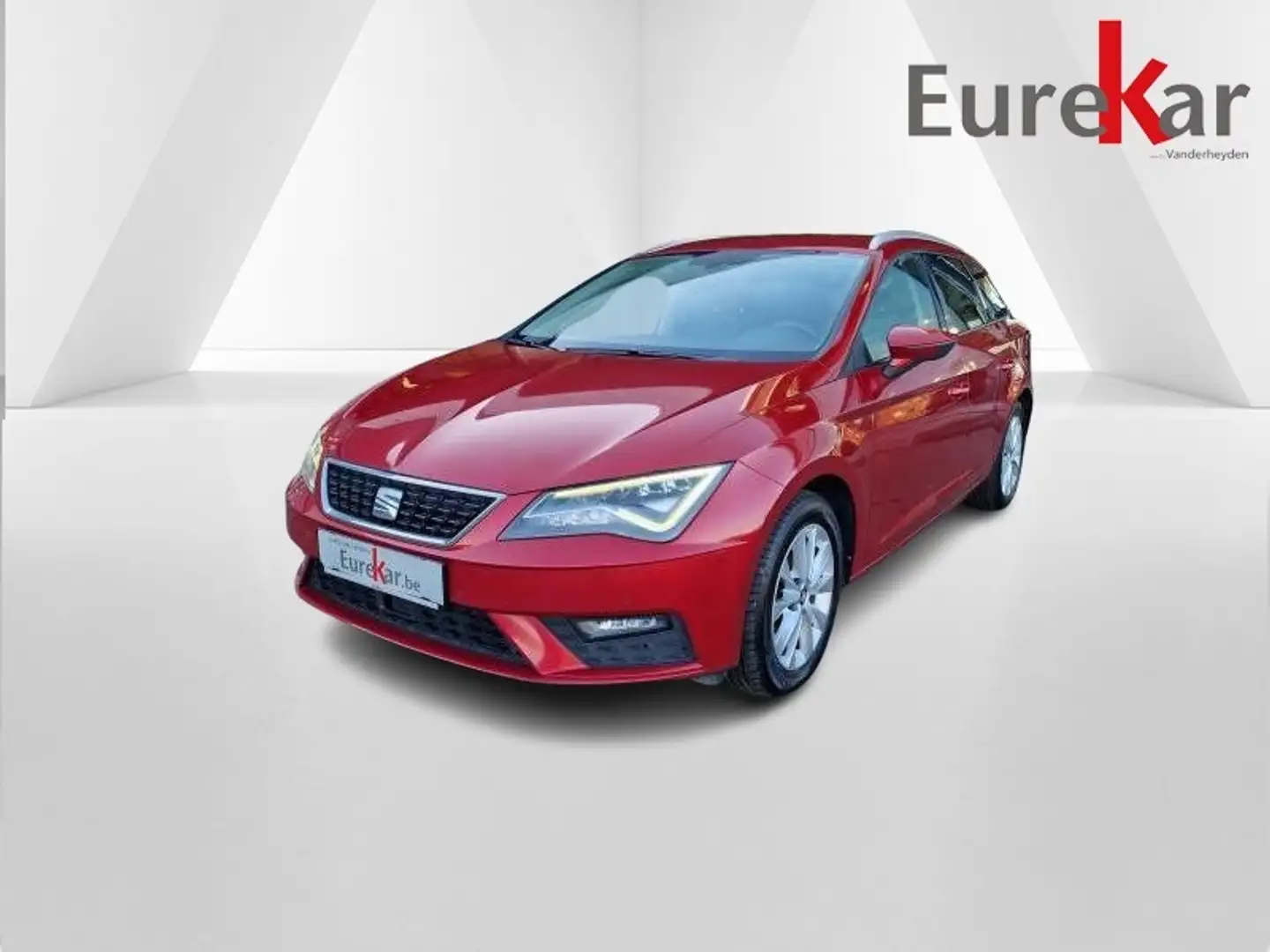 SEAT Leon ST STYLE 1.5 CNG BOITE AUTO Rood - 1