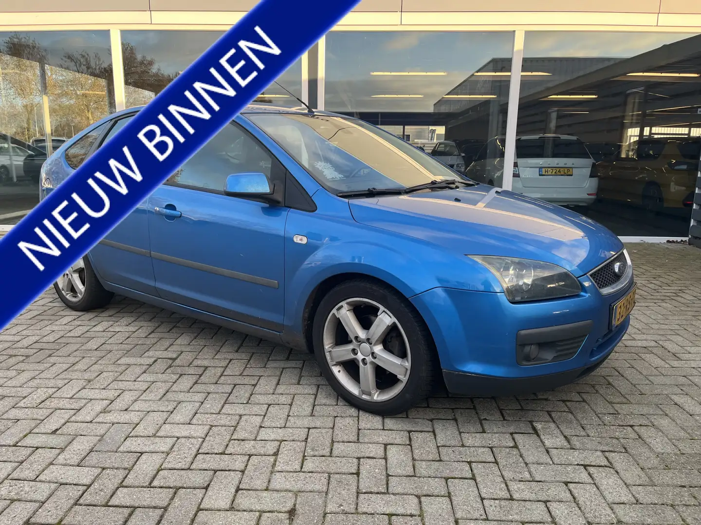 Ford Focus 1.6-16V First Edition Lmv / Cruise / Airco Azul - 1