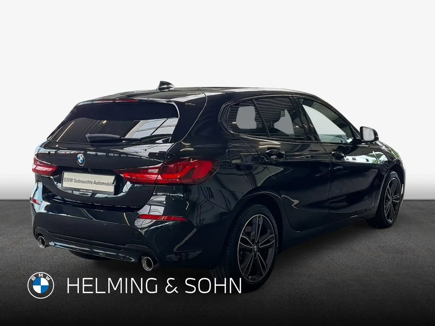 BMW 120 d Hatch Sport Line HiFi DAB LED AHK Navi uvm. Schwarz - 2