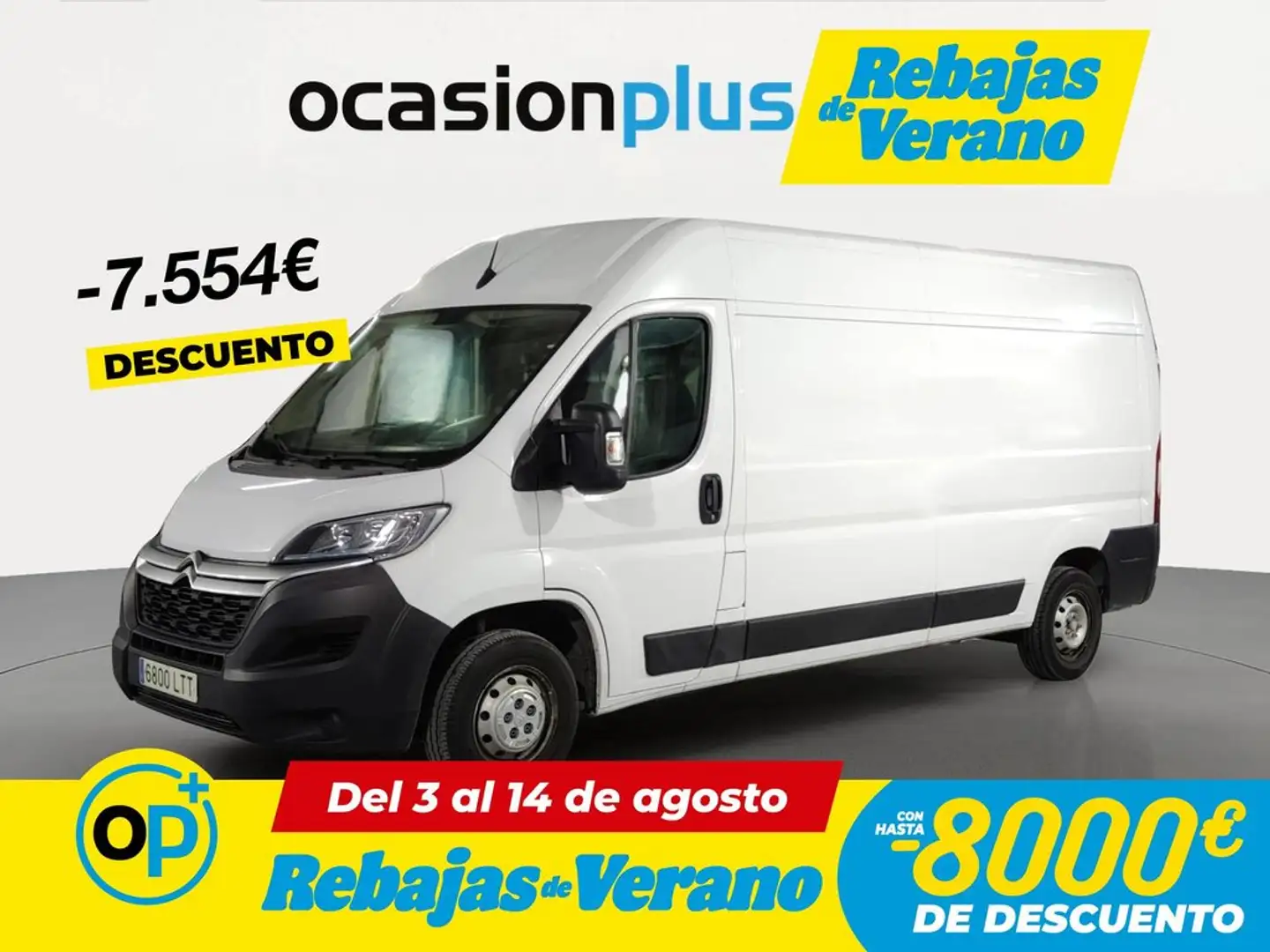 Citroen Jumper Fg. 2.2BlueHDi 35 L3H2 S&S 120 Blanco - 1