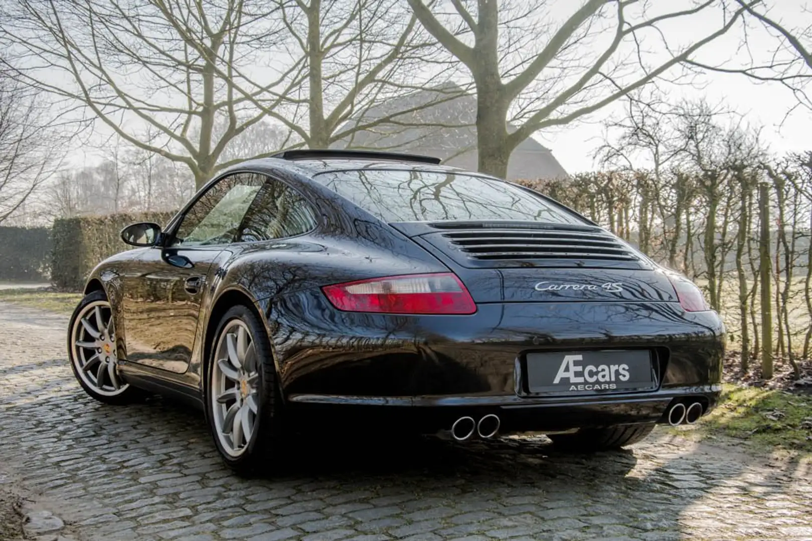 Porsche 997 911 CARRERA 4S / MANUAL / SPORT CHRONO / PASM Zwart - 1